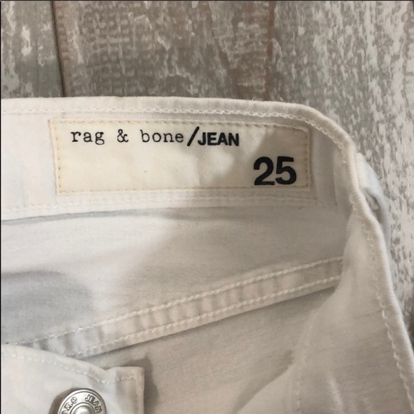 Rag and bone jeans size 25 high rise skinny - Picture 2 of 3